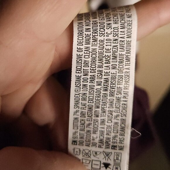 Forever 21 Plum Purple Long Sleeve Stretchy Knit Dress Large - Picture 4 of 4